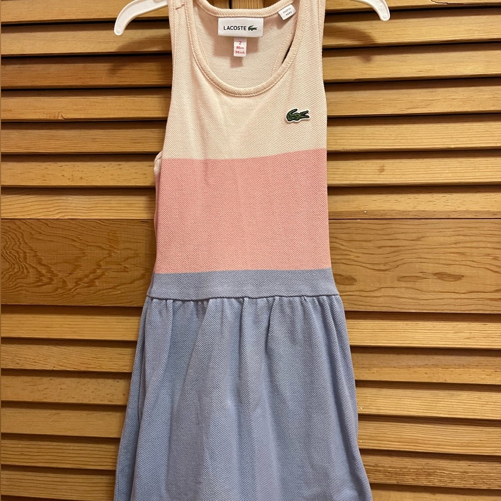 Baby girl Lacoste dress SIZE 2